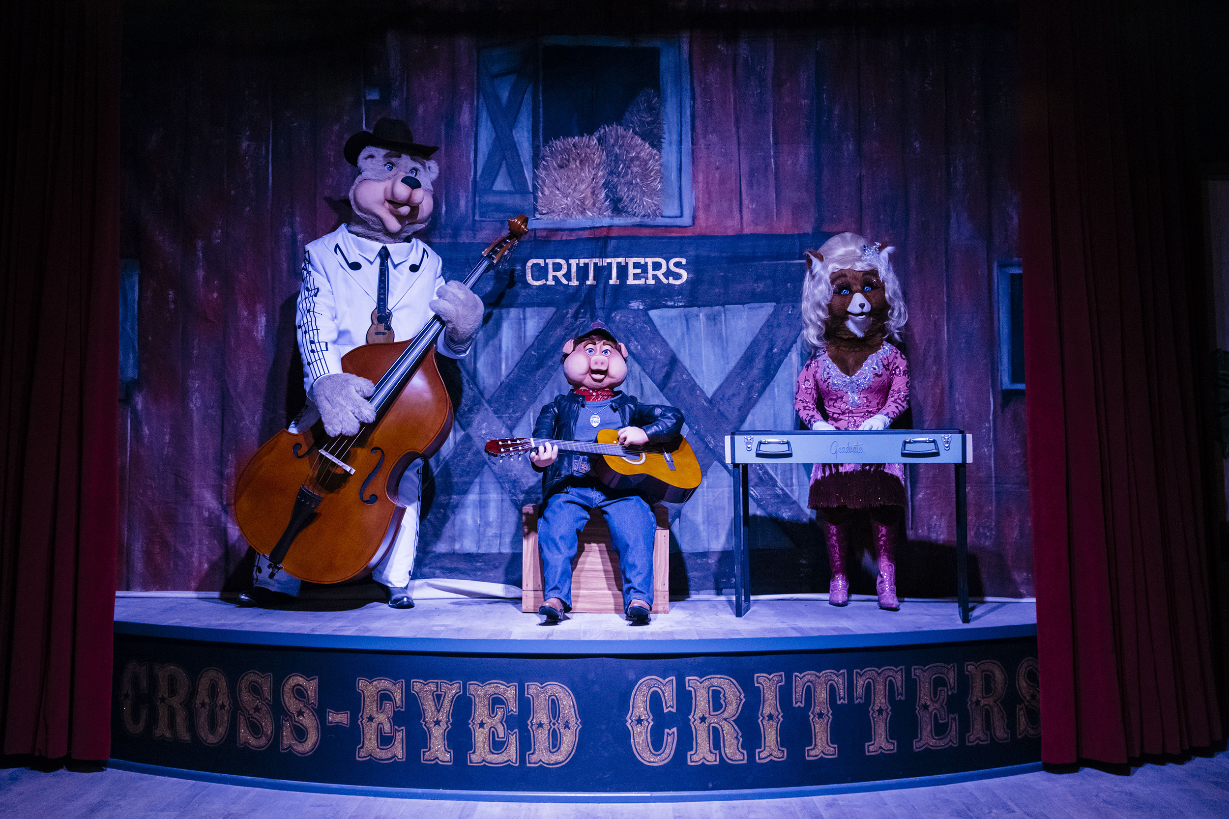 Animatronic Crosseyed Critters Animatronic Types & Technology